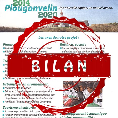 #BilanMandat : programme et bilan 2014 – 2020 de la municipalité sortante