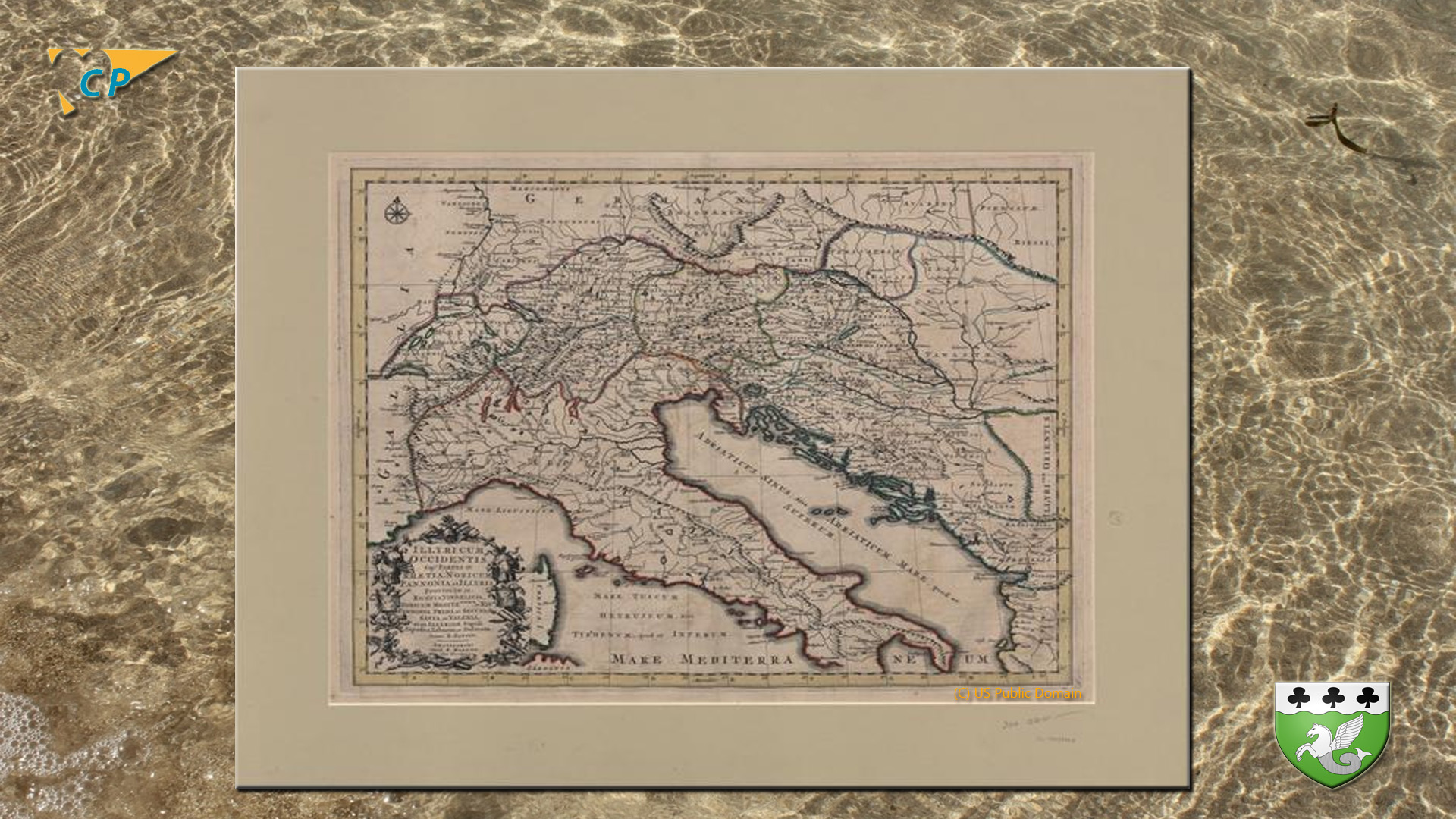 carte romaine