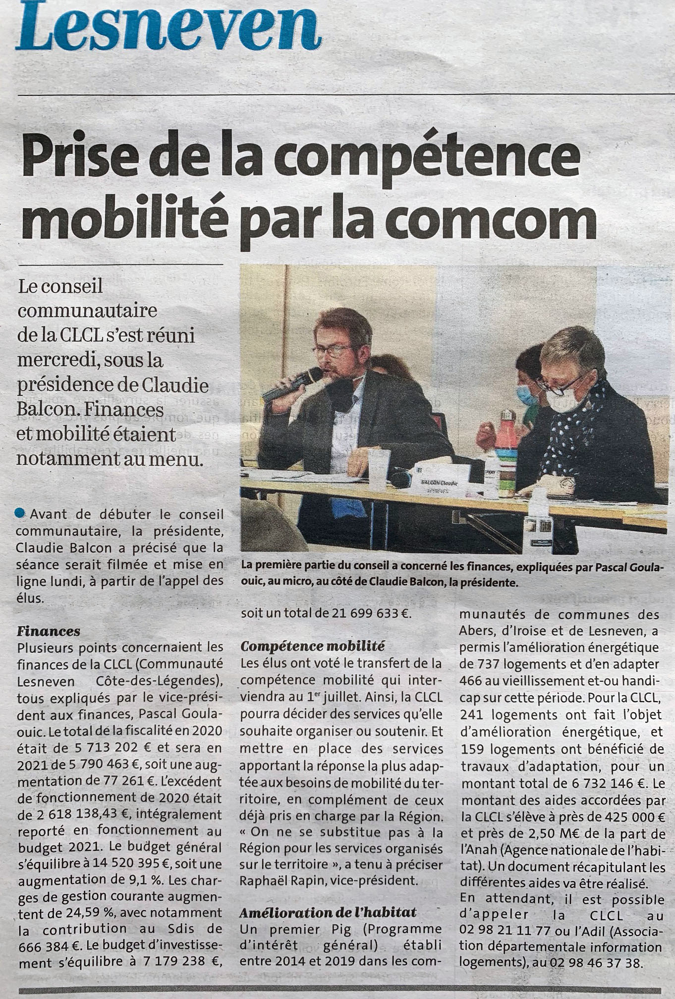 télédiffusion des conseils municipaux et communautaires