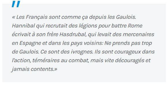 les francais sont des veaux