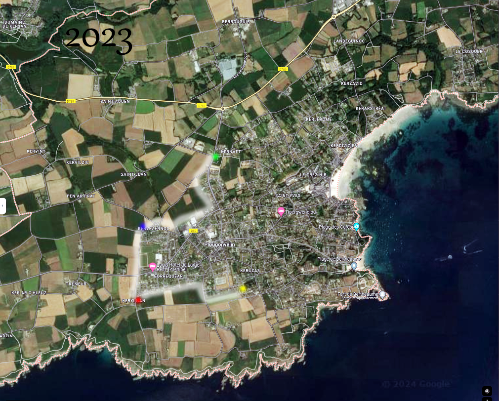 Urbanisme à Plougonvelin en 2023