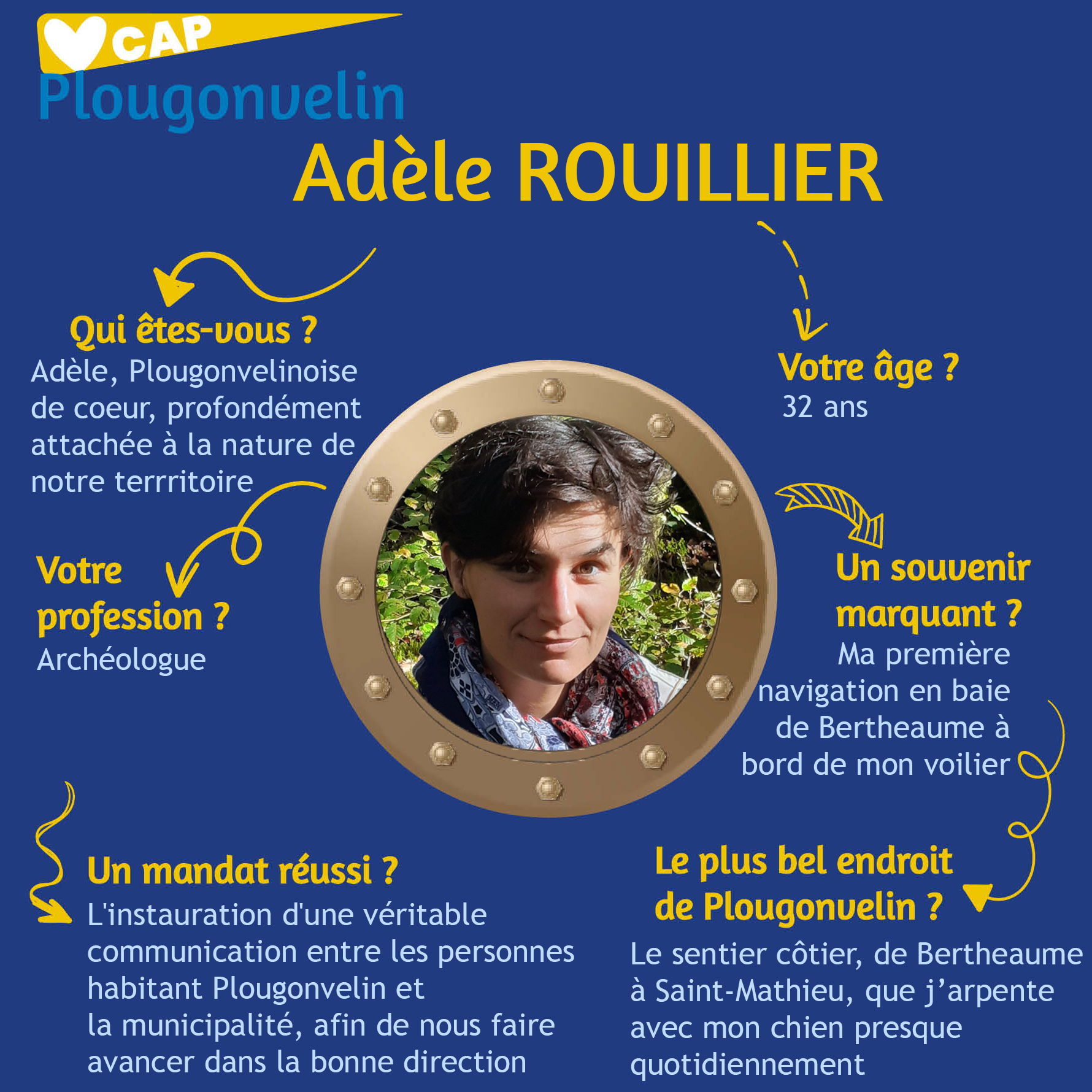 Profession de foi : Adèle Rouillier