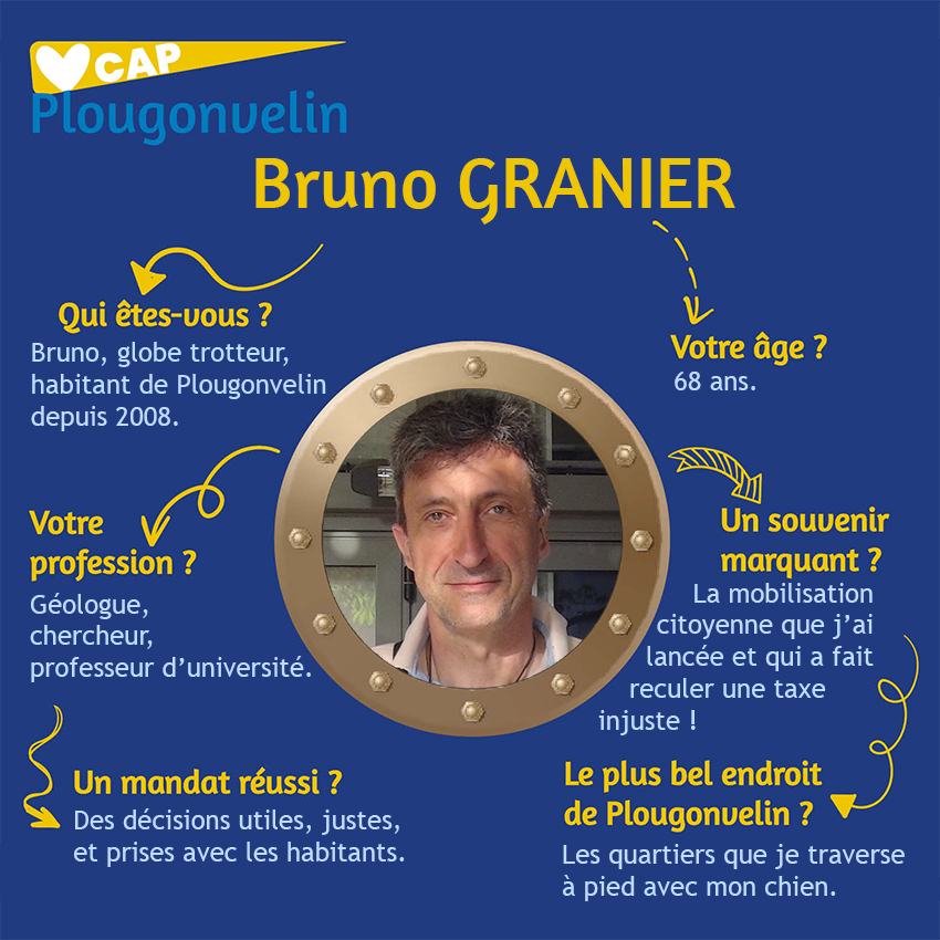 Profession de foi : Bruno Granier