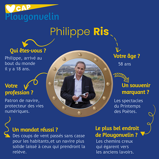 Profession de foi : Philippe RIS