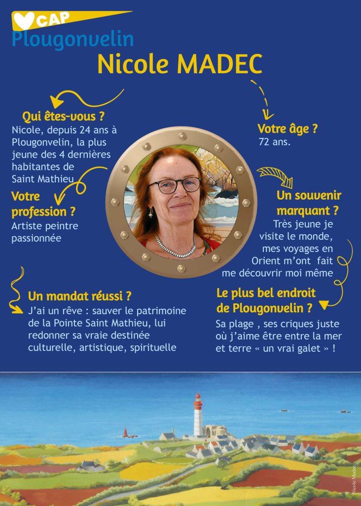 affiche nicole madec cap plougonvelin
