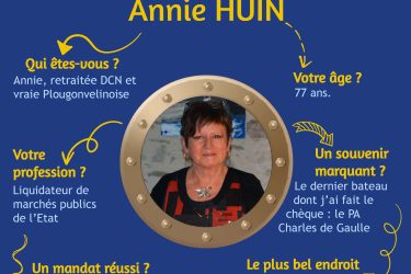 Profession de foi : Annie Jezequel Huin