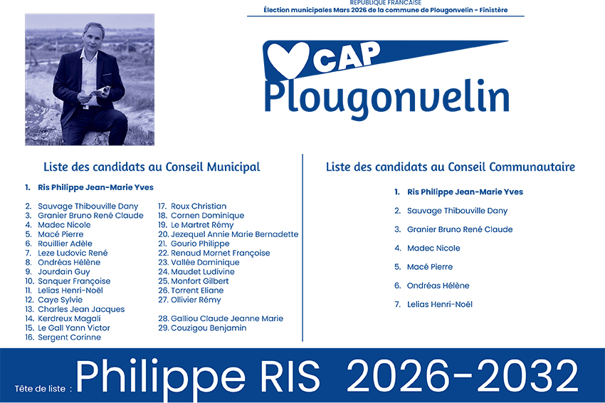bulletin de vote cap plougonvelin