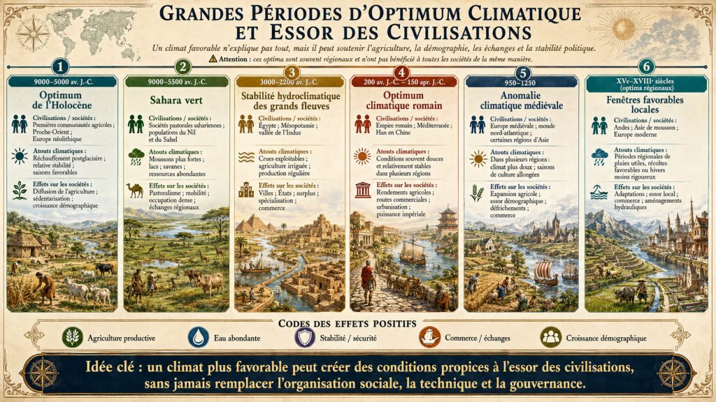 Impact du Climat sur l'Histoire