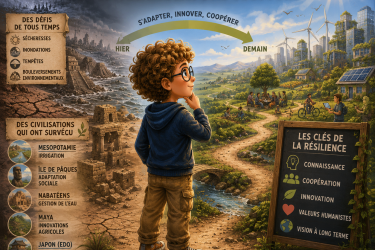 Changement climatique : pourquoi les civilisations ne disparaissent pas toujours