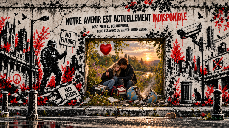 Création inspirée par banksy
